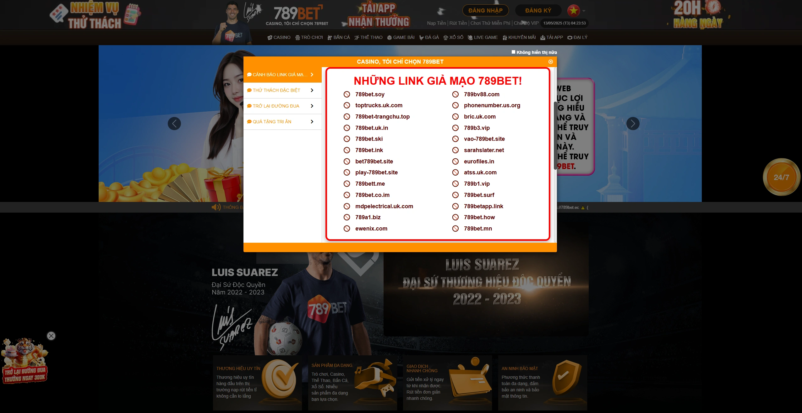 Notes to help players avoid risks when accessing 789BET